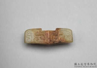 图片[3]-Jade sword guard with animal pattern, mid to late Western Han dynasty (140 BCE-8 CE)-China Archive